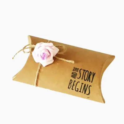 Custom Gift Pillow Boxes view 3
