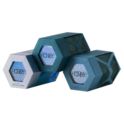 Custom Hexagon Boxes Packaging view 3