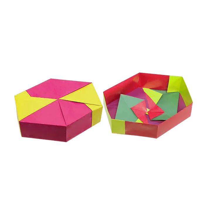 Custom Hexagon Boxes Packaging view 4