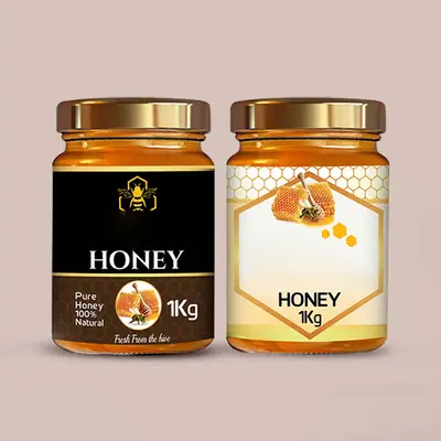 Custom Honey Labels view 2