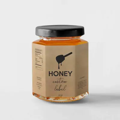 Custom Honey Labels view 4