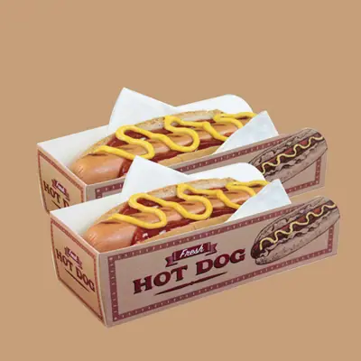 Custom Hot Dog Boxes - ZEE Custom Boxes AU