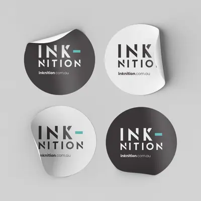 Custom Ink Stickers - ZEE Custom Boxes AU