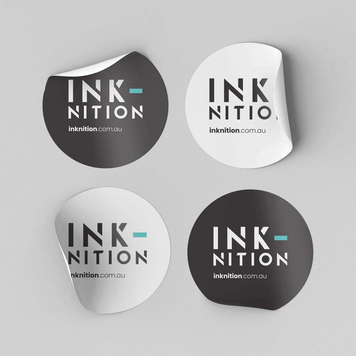 Custom Ink Stickers - ZEE Custom Boxes AU