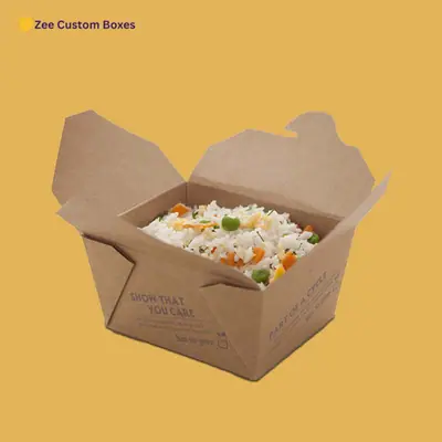 Custom Kraft Food Boxes - ZEE Custom Boxes AU