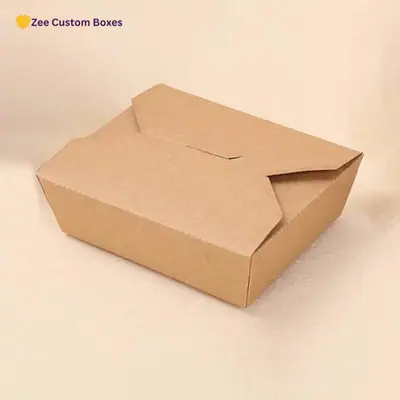 Custom Kraft Food Boxes view 2