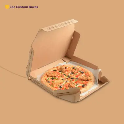 Custom Kraft Pizza Boxes - ZEE Custom Boxes AU