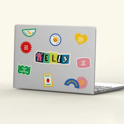 Custom Laptop Stickers view 4
