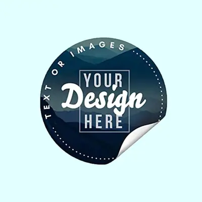 Custom Logo Stickers - ZEE Custom Boxes AU