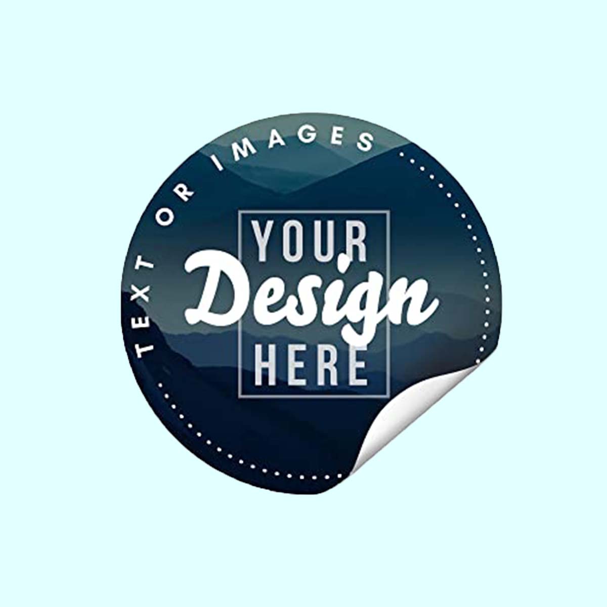 Custom Logo Stickers - ZEE Custom Boxes AU
