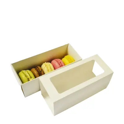 Custom Macaron Boxes Packaging view 2