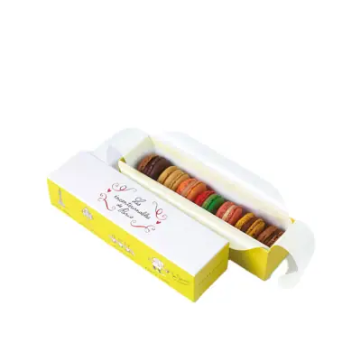 Custom Macaron Boxes Packaging view 4