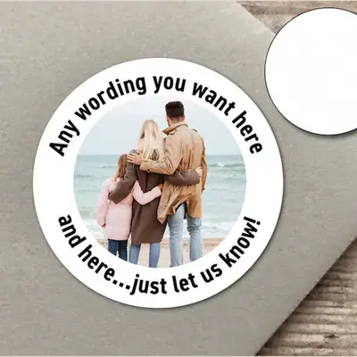 Custom Photo Stickers Labels view 4