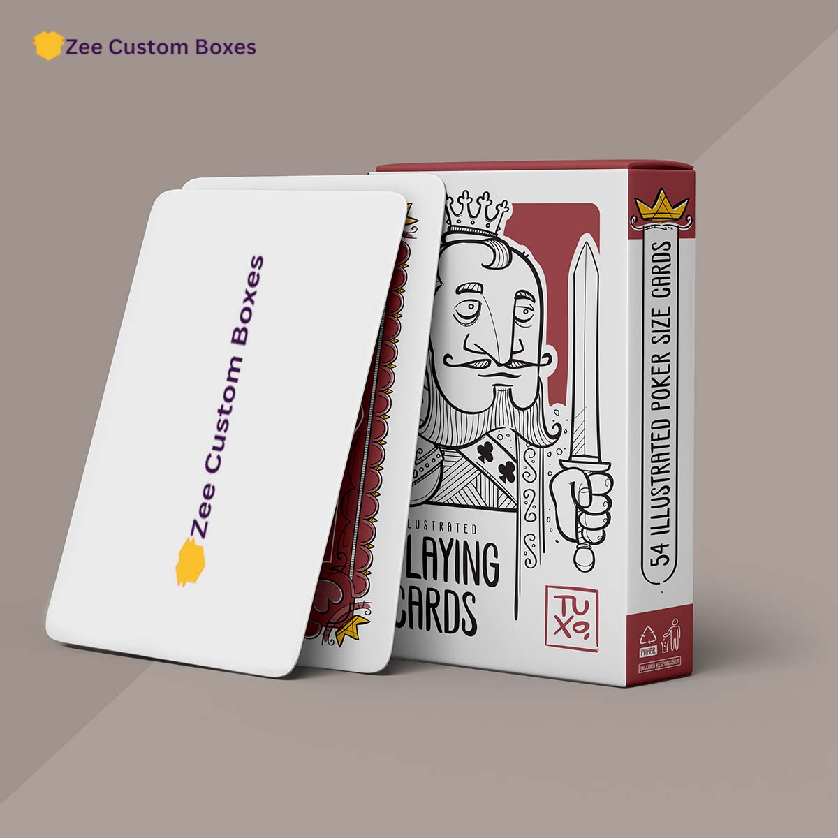 Custom Playing Card Boxes - ZEE Custom Boxes AU