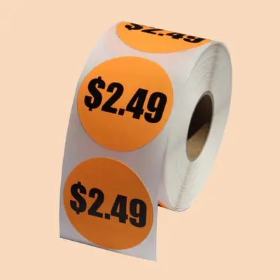 Custom Price Stickers - ZEE Custom Boxes AU
