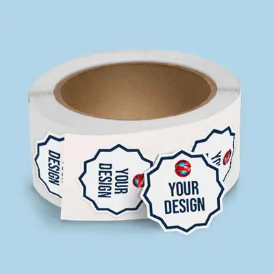 Custom Roll Labels Stickers - ZEE Custom Boxes AU