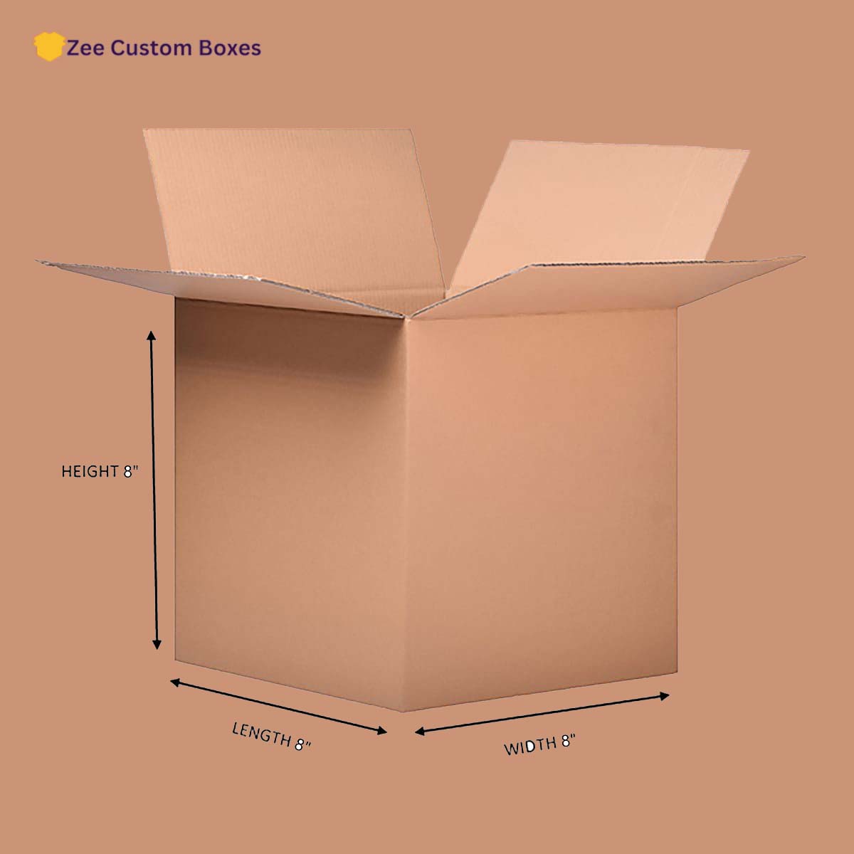 Custom Single Wall Cardboard Boxes - ZEE Custom Boxes AU