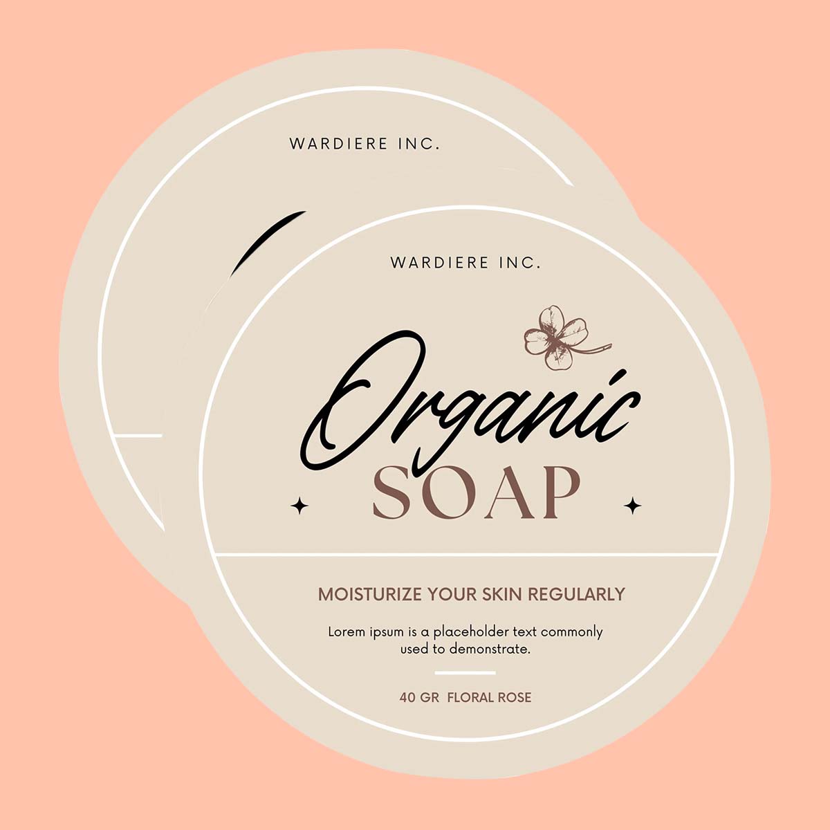 Custom Soap Labels view 3