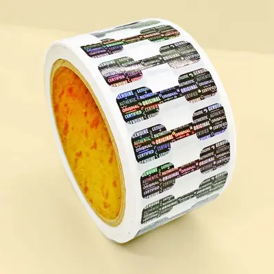 Custom Tamper Proof Stickers - ZEE Custom Boxes AU