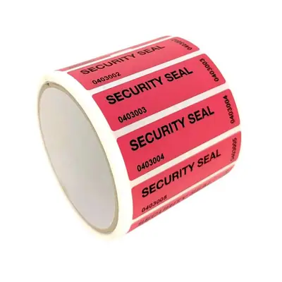 Custom Tamper Proof Stickers view 2