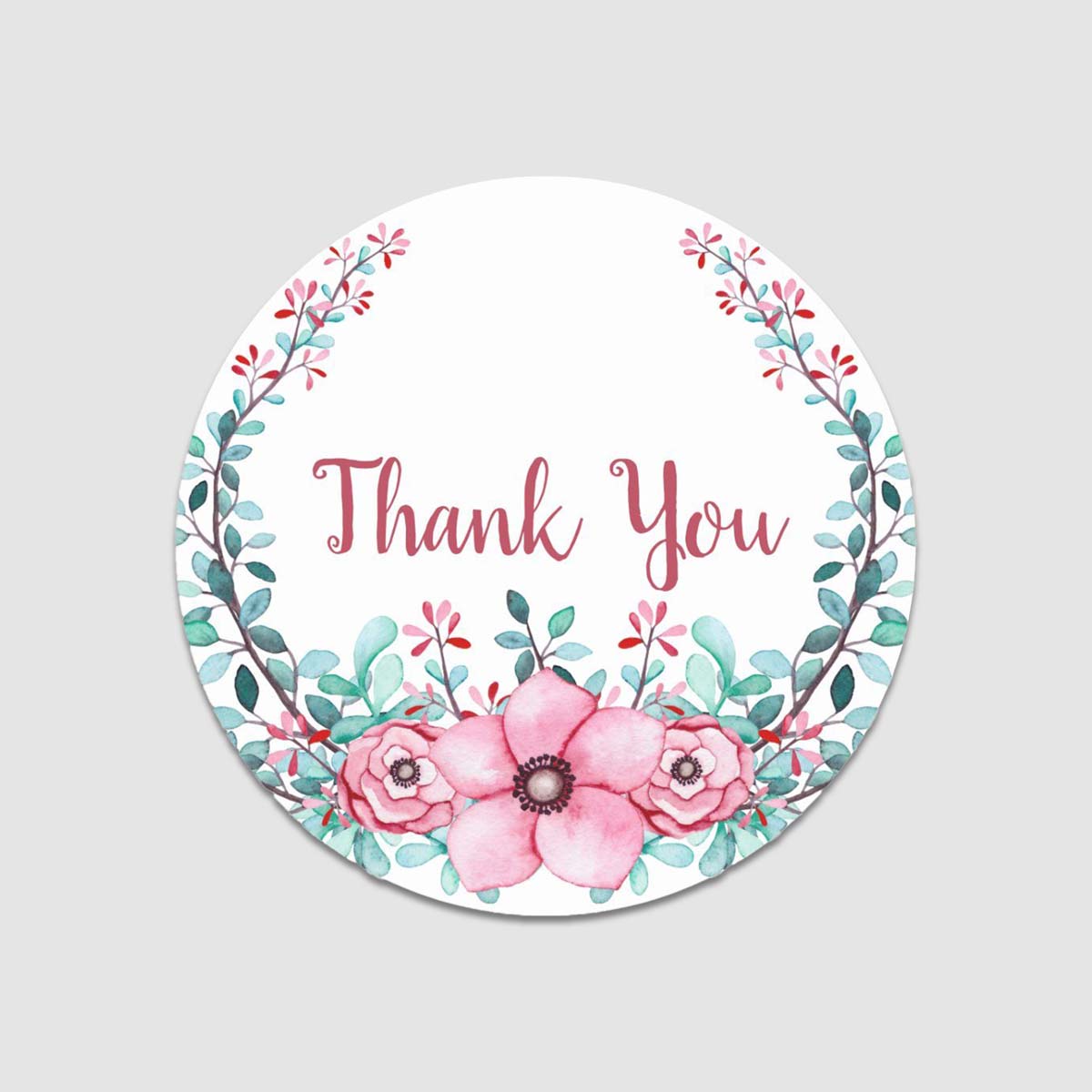Custom Thank You Stickers - ZEE Custom Boxes AU