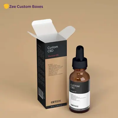 Custom Tincture Boxes Packaging view 4
