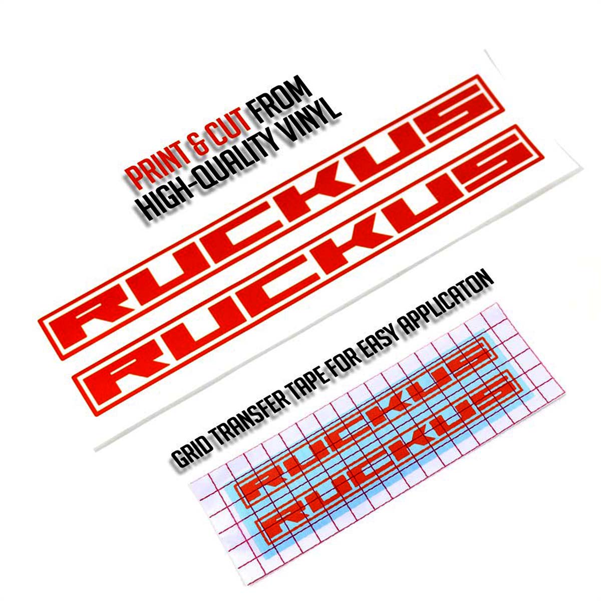 Custom Transfer Stickers view 2