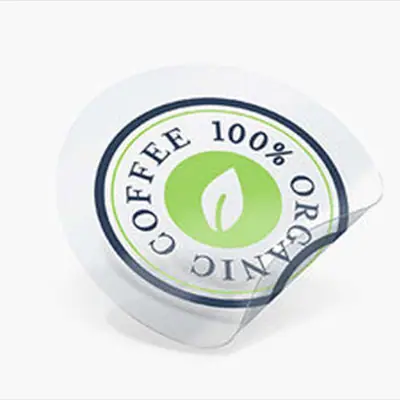 Custom Transparent Stickers Labels - ZEE Custom Boxes AU