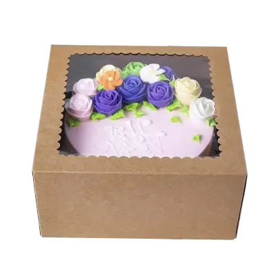 Custom Window Cake Boxes view 3
