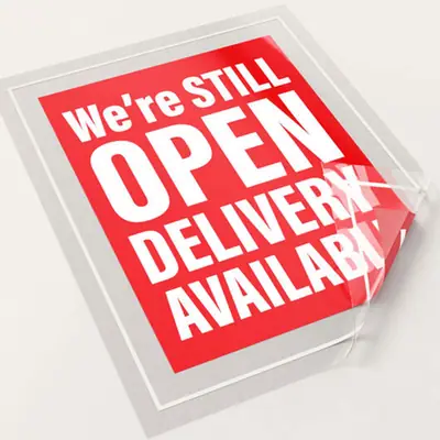 Custom Window Stickers view 4