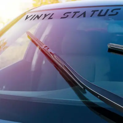 Custom Windshield Stickers view 2