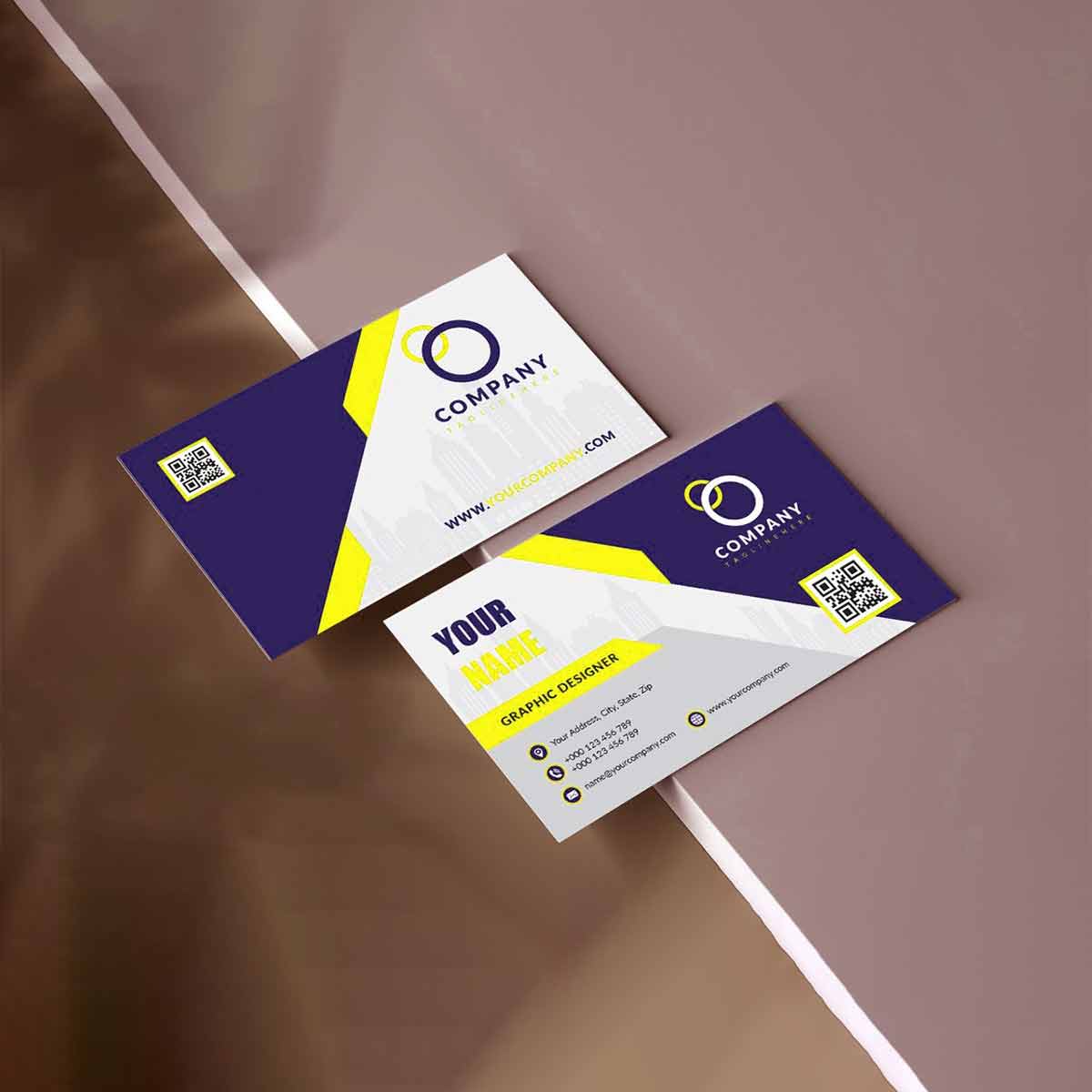 Double Sided Business Cards view 2