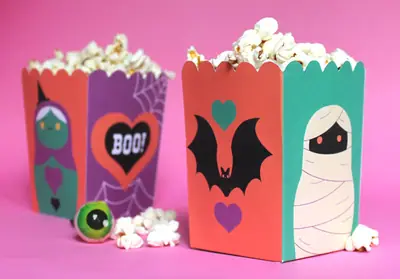 Halloween Popcorn Boxes view 2