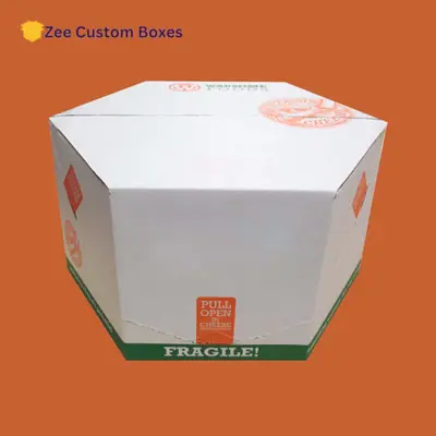 Hexagon Cardboard Boxes - ZEE Custom Boxes AU