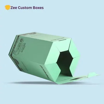 Hexagon Cardboard Boxes view 2