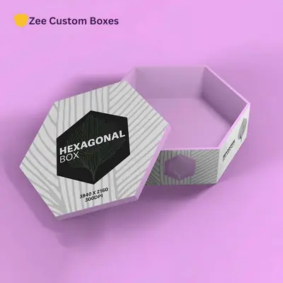 Hexagon Cardboard Boxes view 3