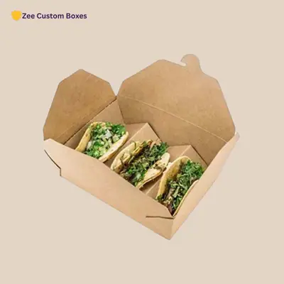 Kraft Take Out Boxes - ZEE Custom Boxes AU