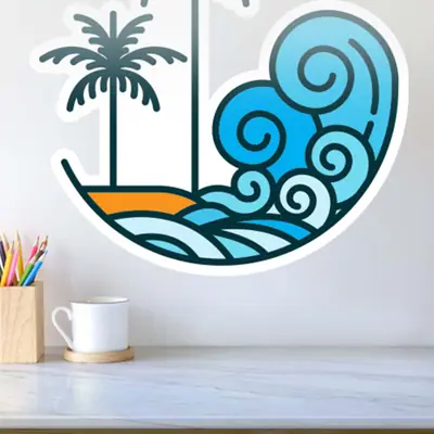 Large Custom Stickers Labels - ZEE Custom Boxes AU