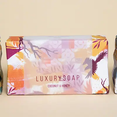 Luxury Soap Packaging view 1