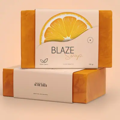 Luxury Soap Packaging view 2