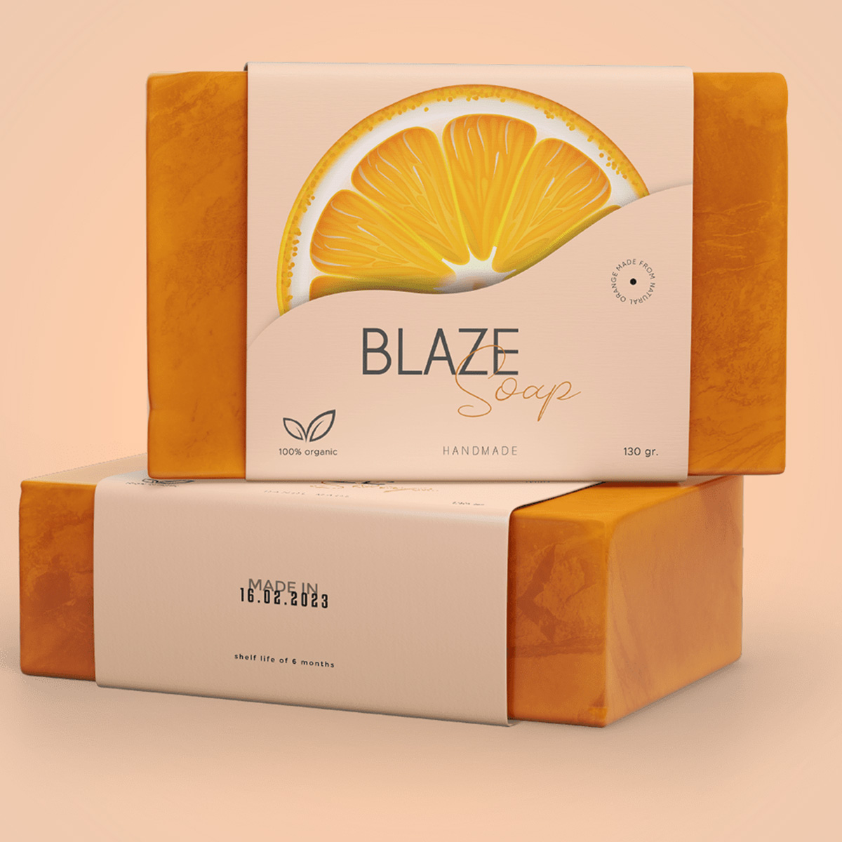 Luxury Soap Packaging view 2