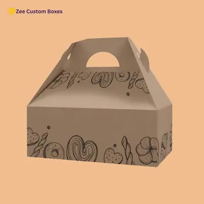 Order Custom Kraft Gable Boxes In AU - ZEE Custom Boxes AU