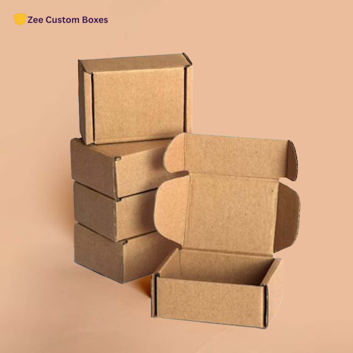 Order Custom Small Kraft Boxes In AU view 2