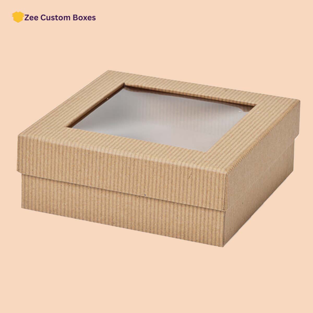 Order Wholesale Kraft Box With Window view 2