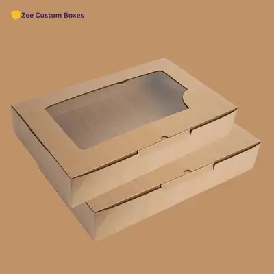 Order Wholesale Kraft Box With Window view 3