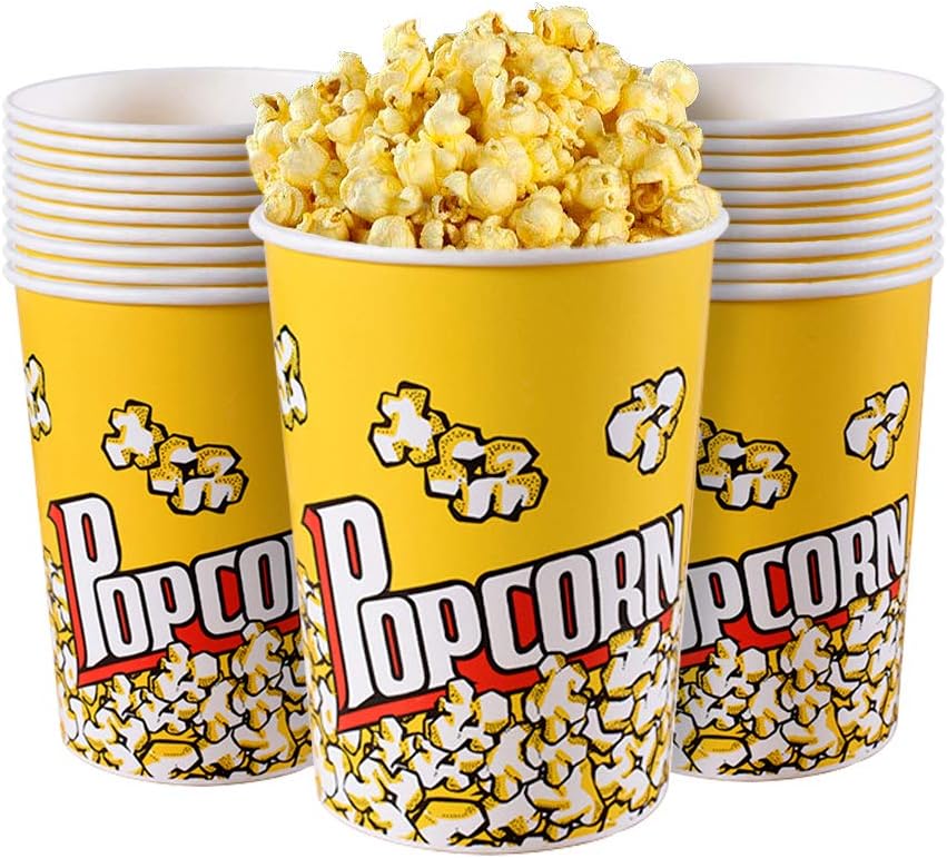 Paper Popcorn Boxes - ZEE Custom Boxes AU