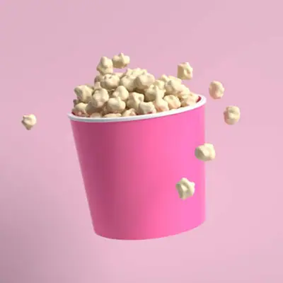 Pink Popcorn Boxes - ZEE Custom Boxes AU