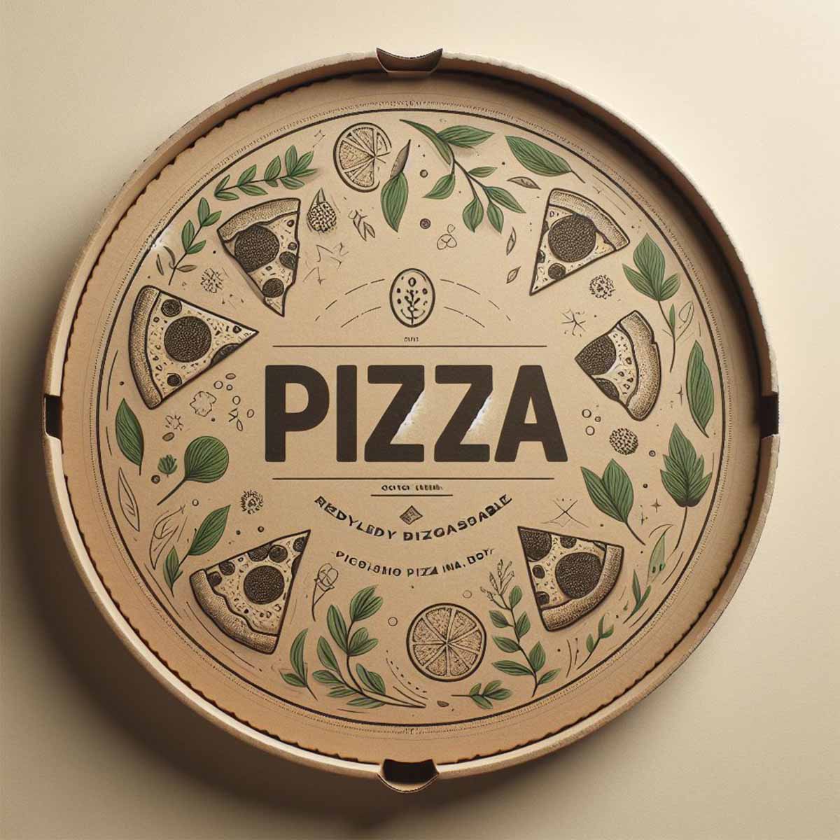 Round Pizza Boxes - ZEE Custom Boxes AU
