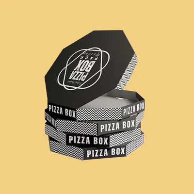 Round Pizza Boxes view 3