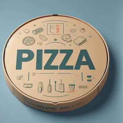 Round Pizza Boxes view 4
